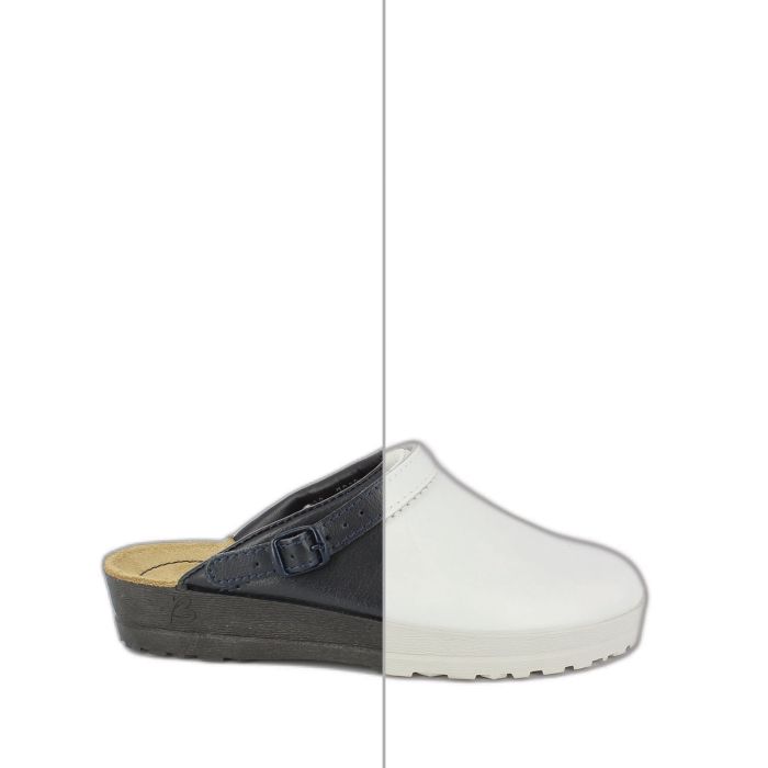 Damen Clogs Anna mit Fersenriemen