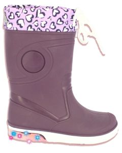 Blinking Valentine mit Warmfutter
Regenstiefel mit Blinkersohle 