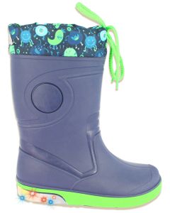 Regenstiefel mit Blinkersohle
Blinking Flummies mit Warmfutter