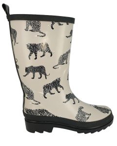 Damen Gummistiefel Raubkatzen