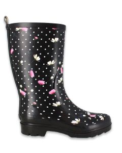 Damen Gummistiefel Blumen- regen